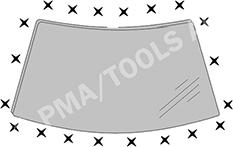 PMA  250868141 - Пружинный зажим, монтаж стекол autodnr.net