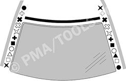 PMA  320068131 - Облицовка / защитная накладка, ветровое стекло autodnr.net