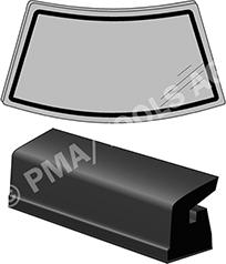 PMA  472168151 - Прокладка, ветровое стекло autodnr.net