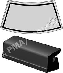 PMA  472188151 - Прокладка, ветровое стекло autodnr.net