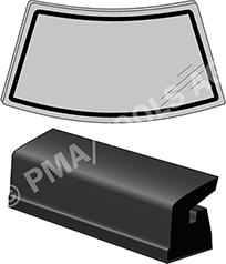 PMA  472298151 - Прокладка, ветровое стекло autodnr.net