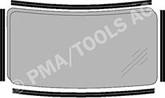 PMA  750378111 - Прокладка, ветровое стекло autodnr.net