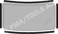 PMA  750388111 - Прокладка, ветровое стекло autodnr.net