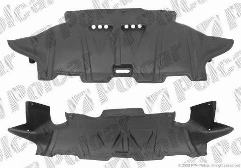 Polcar 130834-6 - Ізоляція моторного відділення autocars.com.ua