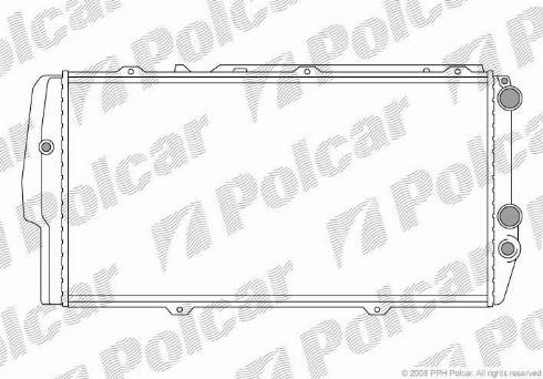 Polcar 131508A1 - Радіатор, охолодження двигуна autocars.com.ua