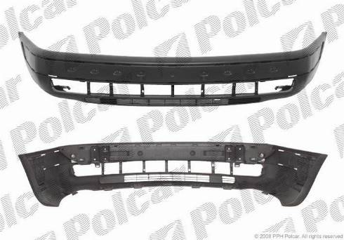 Polcar 131607 - Буфер, бампер autocars.com.ua