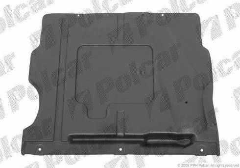 Polcar 131634-7 - Кожух двигуна autocars.com.ua