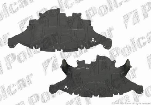 Polcar 132234-5 - Кожух двигуна autocars.com.ua