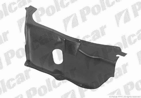 Polcar 13233471 - Кожух двигуна autocars.com.ua