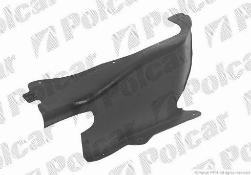 Polcar 13233481 - Кожух двигуна autocars.com.ua