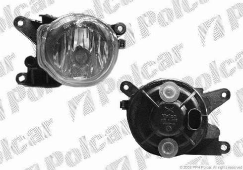 Polcar 132529-E - Противотуманная фара autocars.com.ua