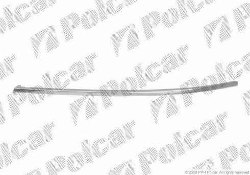 Polcar 132707-7 - Облицовка - защитная накладка, бампер avtokuzovplus.com.ua
