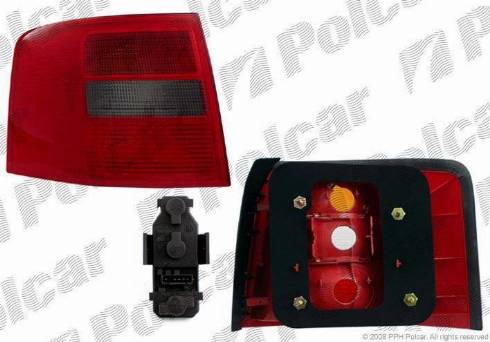 Polcar 1327881E - Задний фонарь avtokuzovplus.com.ua