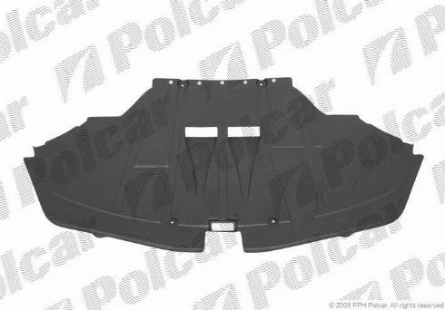 Polcar 132834-6 - Кожух двигуна autocars.com.ua