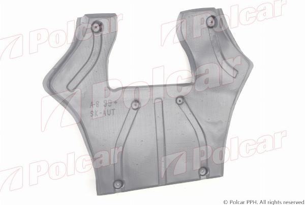 Polcar 132834-7 - Кожух двигуна autocars.com.ua