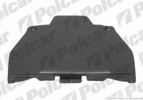Polcar 133434-6 - Изоляция моторного отделения avtokuzovplus.com.ua