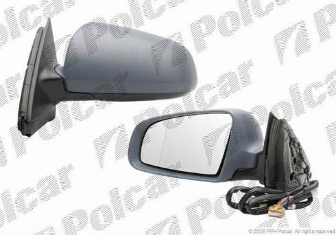 Polcar 1335526M - Зовнішнє дзеркало autocars.com.ua