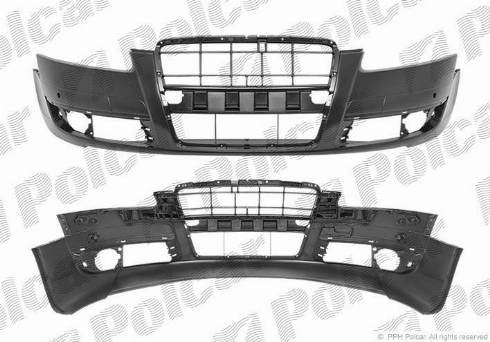 Polcar 1338072J - Буфер, бампер avtokuzovplus.com.ua