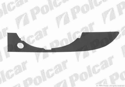 Polcar 13382714 - Решітка вентилятора, буфер autocars.com.ua