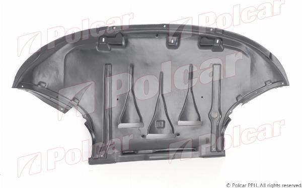 Polcar 1338346X - Кожух двигуна autocars.com.ua