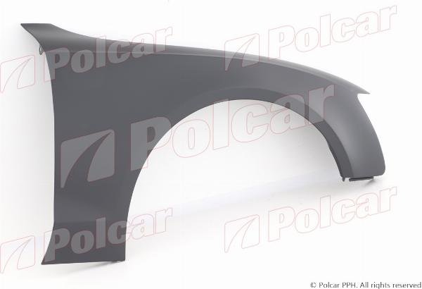 Polcar 135502QJ - Крило autocars.com.ua