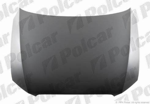 Polcar 136503-1 - Капот двигателя avtokuzovplus.com.ua