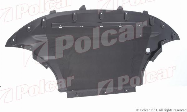 Polcar 13653451X - Кожух двигуна autocars.com.ua