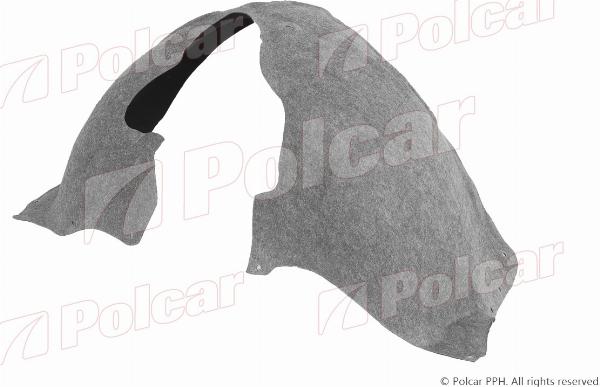 Polcar 1370FL1X - Обшивка, колісна ніша autocars.com.ua