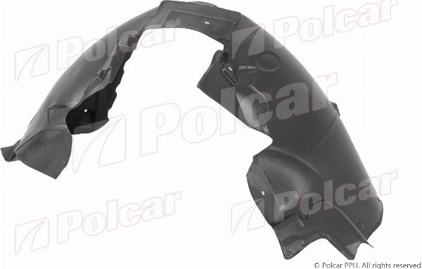 Polcar 13D1FL1Q - Обшивка, колісна ніша autocars.com.ua