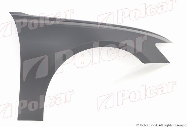 Polcar 13E302-Q - Крило autocars.com.ua