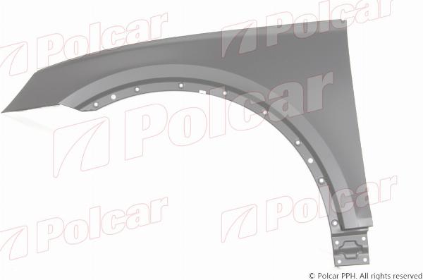 Polcar 13X401-J - Крило autocars.com.ua