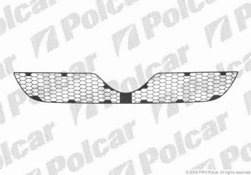Polcar 140927 - Решітка вентилятора, буфер autocars.com.ua