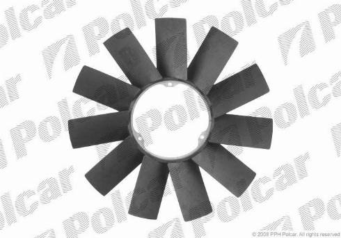 Polcar 200023F2 - Крыльчатка вентилятора, охлаждение двигателя autodnr.net