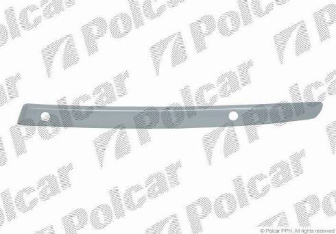 Polcar 20010715 - Облицювання / захисна накладка, буфер autocars.com.ua