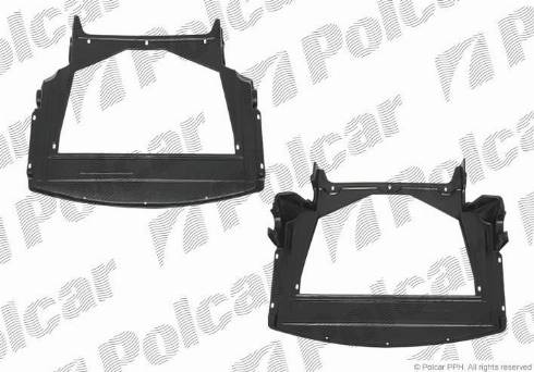 Polcar 2009348Q - Кожух двигуна autocars.com.ua