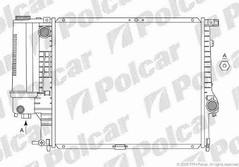 Polcar 20150810 - Радиатор, охлаждение двигателя autodnr.net