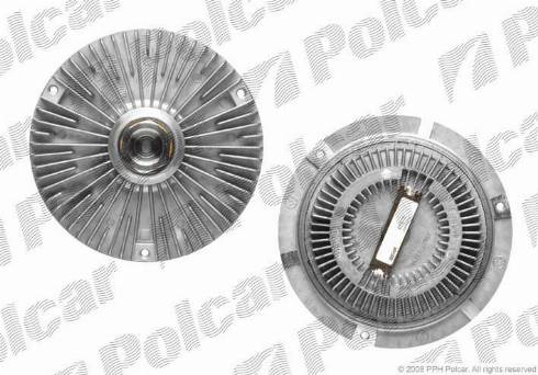 Polcar 201523S2 - Зчеплення, вентилятор радіатора autocars.com.ua