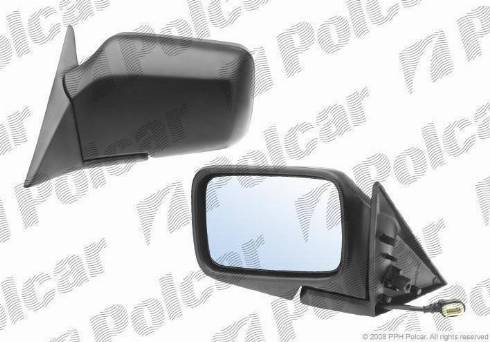 Polcar 2015528M - Дзеркальне скло, зовнішнє дзеркало autocars.com.ua