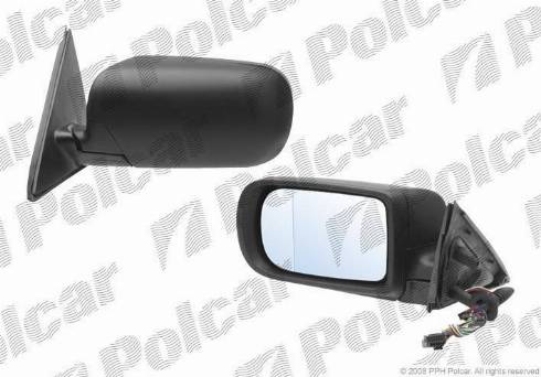Polcar 2016517M - Зовнішнє дзеркало autocars.com.ua