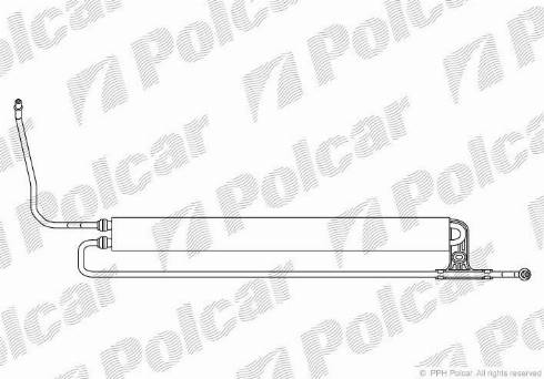 Polcar 2017L81X - Масляный радиатор, рулевое управление avtokuzovplus.com.ua