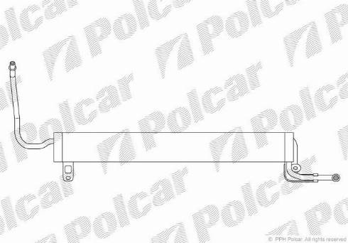 Polcar 2017L87X - Масляный радиатор, рулевое управление avtokuzovplus.com.ua