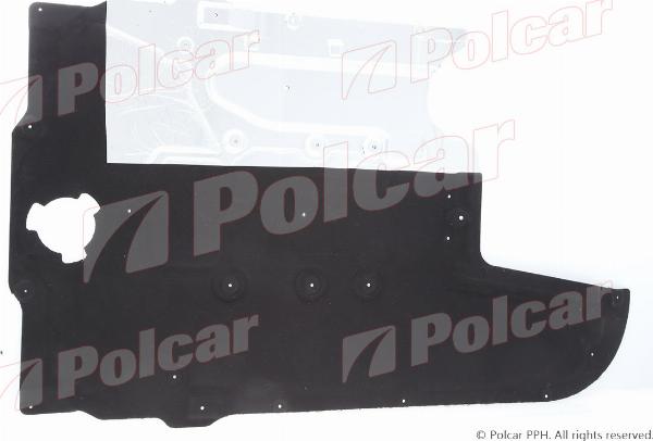 Polcar 2019346X - Кожух двигуна autocars.com.ua
