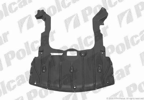Polcar 204034-5 - Кожух двигуна autocars.com.ua