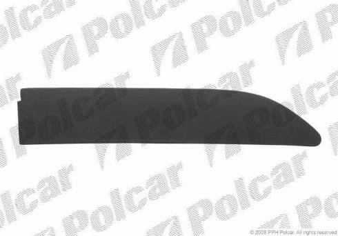 Polcar 20500711 - Заслінка, буксирний гак autocars.com.ua