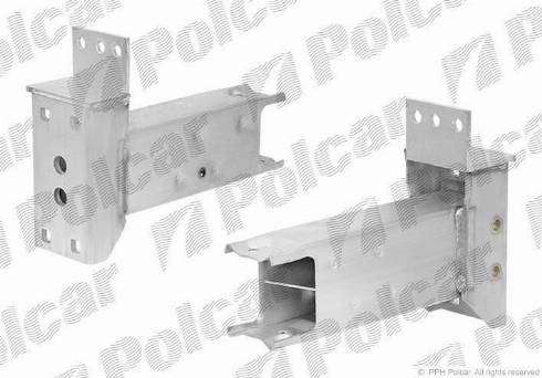 Polcar 205507-6 - Кронштейн бампера avtokuzovplus.com.ua