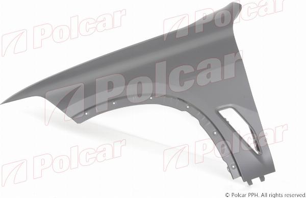 Polcar 20T201-Q - Крило autocars.com.ua