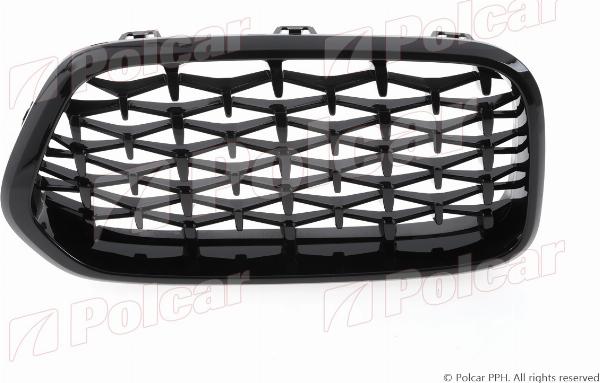 Polcar 20X505-2 - Решітка радіатора autocars.com.ua