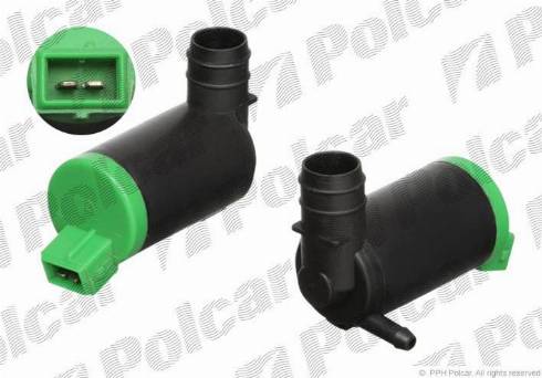 Polcar 2304PS-1 - Водяний насос, система очищення вікон autocars.com.ua