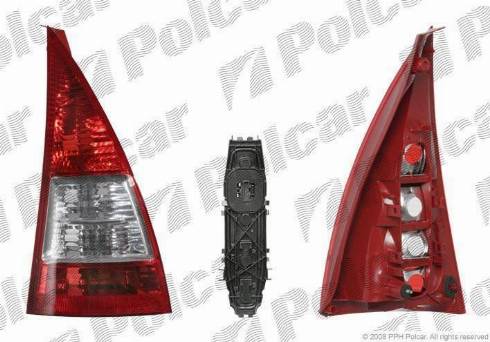 Polcar 231687-S - Задній ліхтар autocars.com.ua