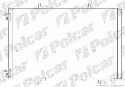 Polcar 2316K83X - Конденсатор кондиционера autodnr.net